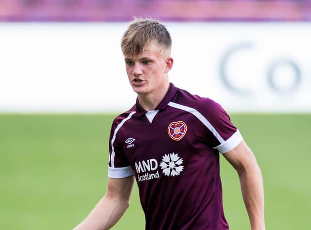 Finlay Pollock could leave Hearts on loan.