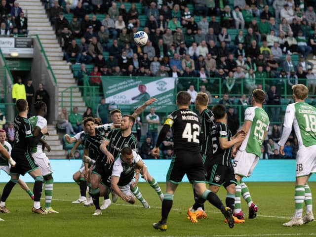 Lewis Miller performed well for Hibs against Celtic, winning the penalty and notching an assist for the fourth goal