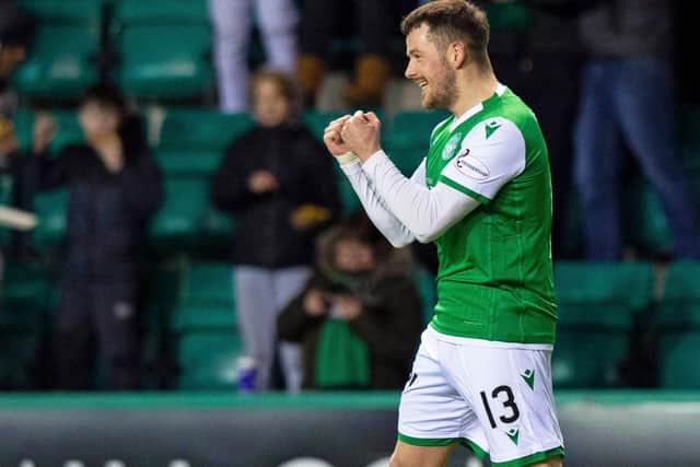 Marc McNulty is in his second Hibs spell. Picture: SNS