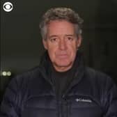 CBS News correspondent Charlie D'Agata has just finished a live report on Wednesday night.