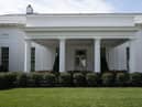 A view of the West Wing of the White House on the morning that President Joe Biden tested positive for COVID-19, Thursday, July 21, 2022, in Washington. (AP Photo/Evan Vucci)