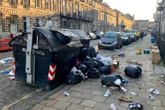 Critics say communal bins are too often not emptied frequently enough
