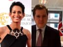 Naga Munchetty and co-host Charlie Stayt commented on the Union flag which appeared behind Robert Jenrick (Getty Images/BBC)
