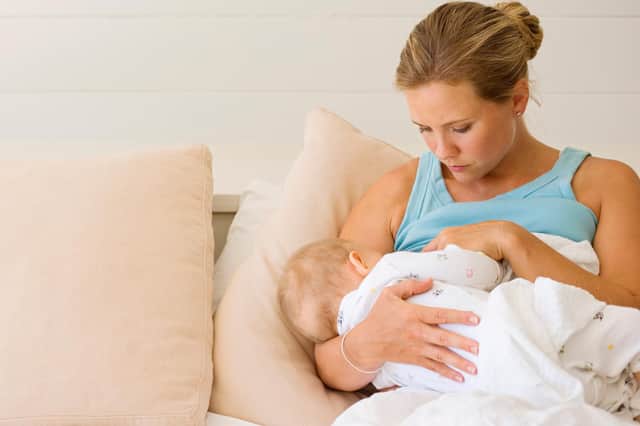 Hayley did not plan to breastfeed for this long but finds it helps both her and her young son (Picture: Getty Images/Polka Dot RF)