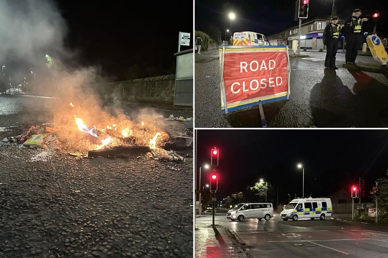 The Niddrie area of Edinburgh was locked down after a serious disturbance on Bonfire Night 2022.  Police said around 100 youths were involved in throwing fireworks, the window of a fire engine was smashed and a police vehicle was attacked by people throwing bricks.