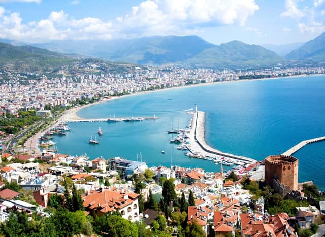 The decision to keep Turkey on the UK red list means destinations like Alanya will remain out of bounds to Scottish tourists.