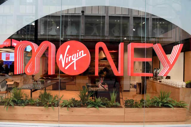 The lender is rebranding Clydesdale Bank and Yorkshire Bank branches under the Virgin Money banner. Picture: Virgin Money