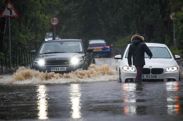 Edinburgh is at risk of flooding, as heavy and persistent rain is set to hit the Capital on Thursday and Friday.