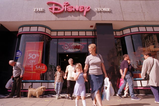 A popular shop for Edinburgh children, the Princes Street Disney store closed in the 2000s. While the last remaining Edinburgh Disney store at the Gyle closed during the pandemic and never re-opened.