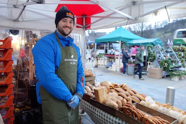 Ethan Wood from Andante Bakery at the Castle Street market last year