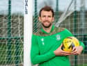 Hibs striker Christian Doidge is preparing to face Queen of the South in Monday's Scottish Cup tie in Dumfries. (Photo by Mark Scates / SNS Group)