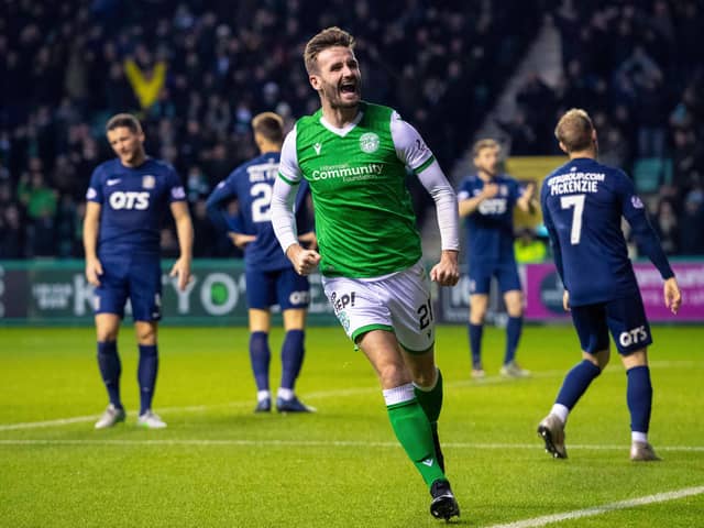Jason Naismith says his Hibs team-mates will be proud to wear the shirt. Picture: SNS