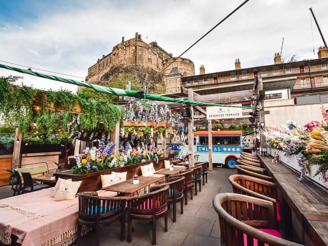 Cold Town House, in Edinburgh's Grassmarket, has just been named as one of the ‘Best Rooftop Bars in Europe in 2023’. Photo: Cold Town House