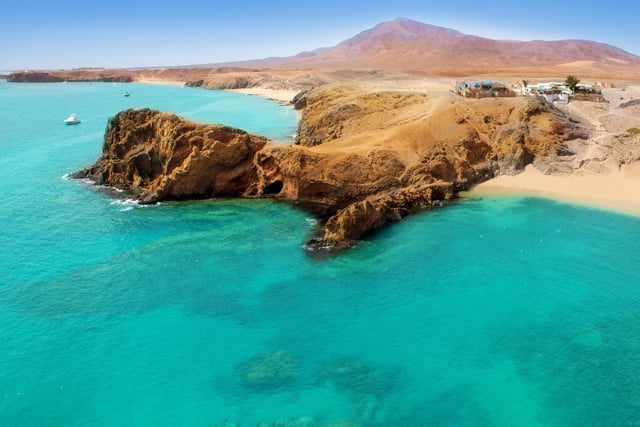 Lanzarote in the Canary Islands is known for its year-round warmth, idyllic beaches, and otherworldly lava fields. Found off the coast of western Africa, this Spanish island has much to offer for winter sun. Flights from £24.