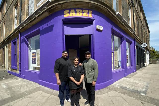 Sabzi restaurant on Ferry Road, Leith