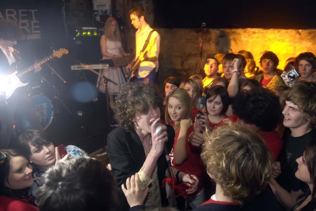 A real favourite with Edinburgh's live music fans thanks to its cavernous feel and red-hot atmosphere. Mostly used by aspiring underground and unsigned acts, famous acts including Idlewild and The View have performed at the Blair Street venue. Cajun Dance Party are pictured at 'the Cab' in 2007.