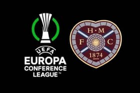 Hearts have featured in new Europa Conference League projections