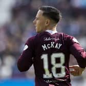 Barrie McKay is back from injury to help Hearts domestically and in Europe. Pic: SNS