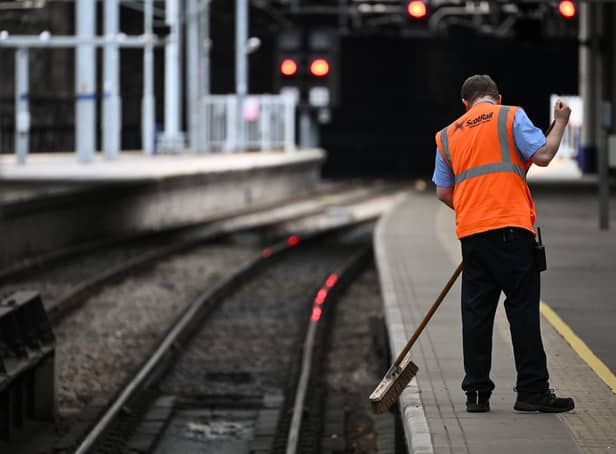 Railway strikes have seen services cut dramatically across the UK (Picture: Jeff J Mitchell/Getty Images)
