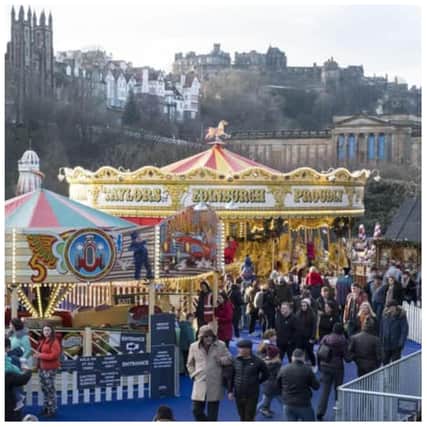 Edinburgh's Christmas Market has proved popular with locals and visitors alike over the years. Picture: Ian Rutherford.