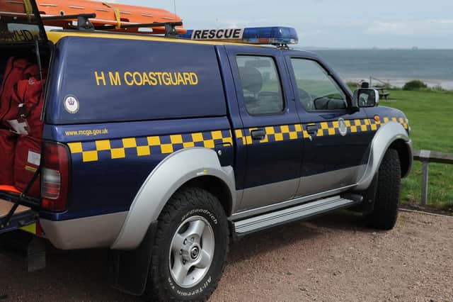 The Coastguard say both casualties were secured.