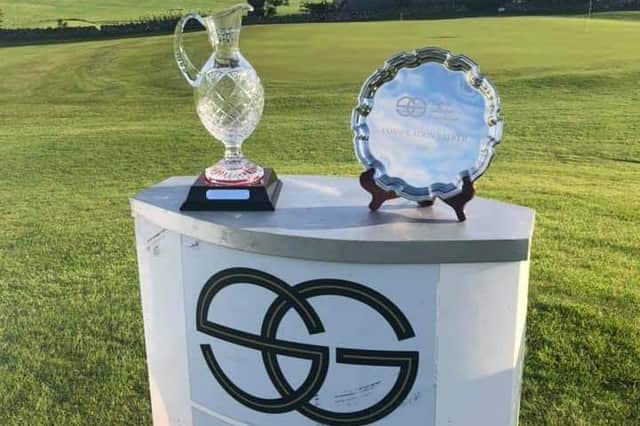 The prizes up for grabs in this week's Stephen Gallacher Foundation National Matchplay at Castle Park in East Lothian