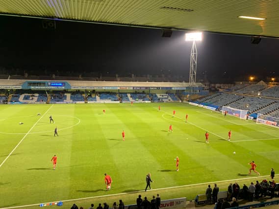 Rovers warm up at Gillingham
