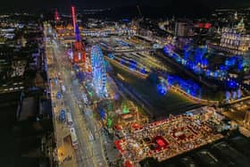 Edinburgh's Christmas market has been named the third best Christmas market in Europe in research carried out by Saga Cruises. Photo by SWNS.
