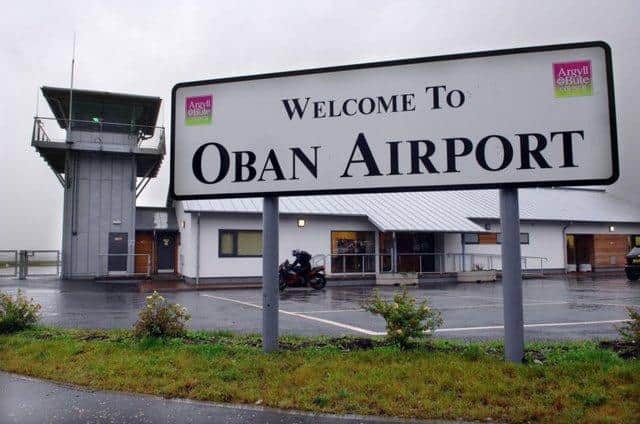 Tiny Oban Airport is set for take-off as a drone hub.
