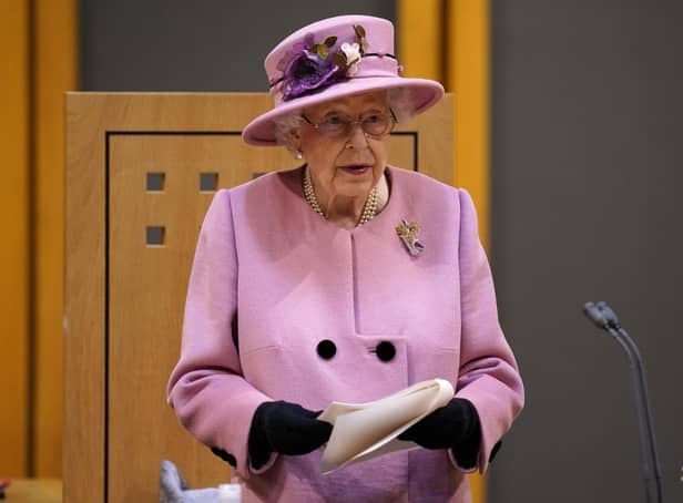 Queen Elizabeth II's remarks emerged in clips of a conversation filmed on a phone camera during a trip to Cardiff for the opening of the Welsh Senedd.