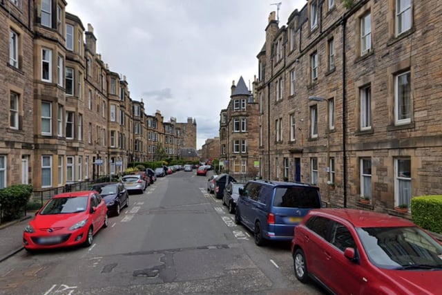 Millar Crescent is named after James Millar, who began construction of the road as part of his redevelopment of the site of the East House of the Royal Edinburgh Asylum which had recently closed in 1894.