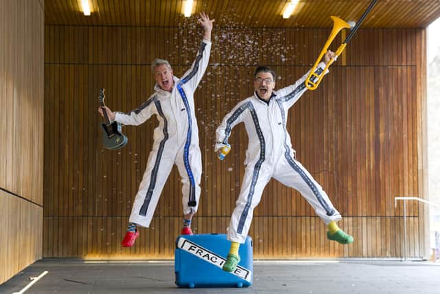 Award-winning Edinburgh Fringe show The Listies (Matt and Rich). Scotland's Culture Secretary has announced £1.8 million in grants for arts and culture festivals around the country. Angus Robertson said the money will be made available to non-profit arts and culture festivals (Picture: Jane Barlow/PA Wire)