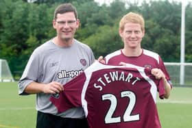 Michael Stewart has hit out at Craig Levein after ex-Hearts boss makes Nicola Sturgeon resignation call. Picture: SNS