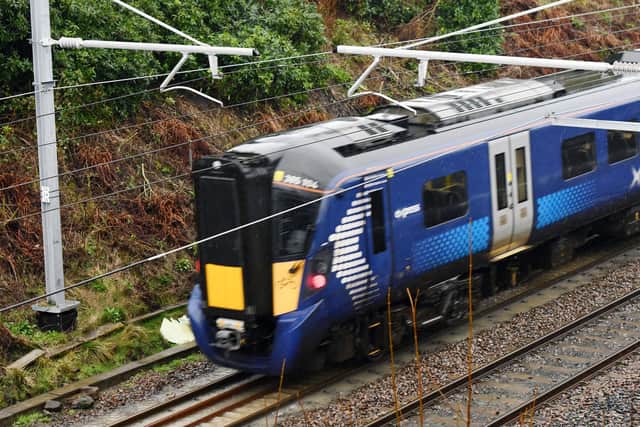 There has been weeks of disruption on the Edinburgh to Glasgow via Falkirk railway line.
