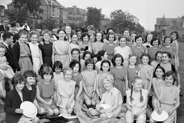 George Watson's Ladies sports day in July 1963.