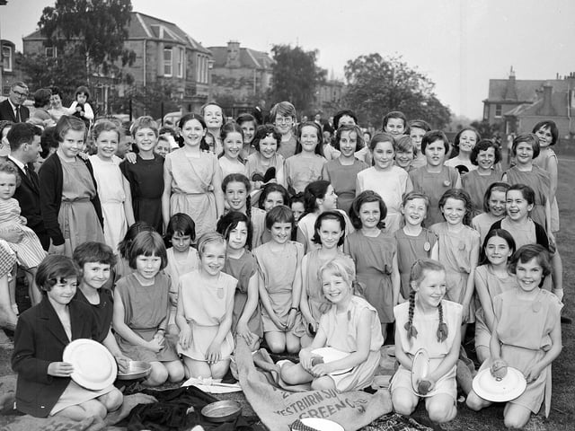 George Watson's Ladies sports day in July 1963.
