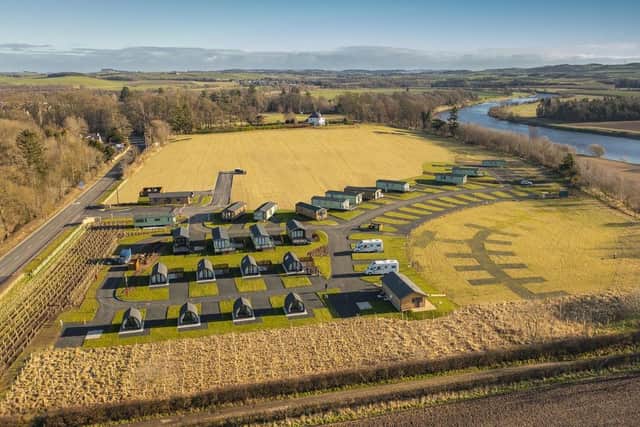 Coldstream Holiday Park is stunning destination for couples and families for self-catering, camping or private ownership