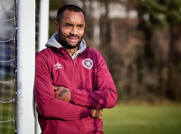 Loic Damour has left Hearts and is expected to return to France.