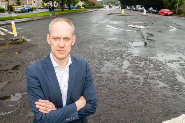 Councillor Kevin Lang raised the alarm after witnessing two near head-on crashes