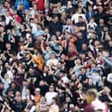 Hearts have the the highest avewrage attendance in the Scottish Premiership this season.Picture: by Alan Harvey / SNS