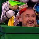 Scottish snooker player Stephen Hendry was the character Rubbish on The Masked Singer.
