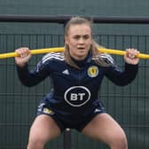 Hibs' Leah Eddie has also received caps for Scotland's A team. (Photo by Paul Devlin / SNS Group)