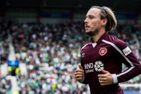 Hearts winger Barrie McKay will get 'bums off seats'. (Photo by Ross Parker / SNS Group)