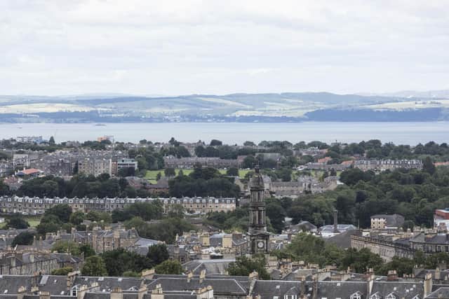 Stunning views of the Firth of Forth from the apartments