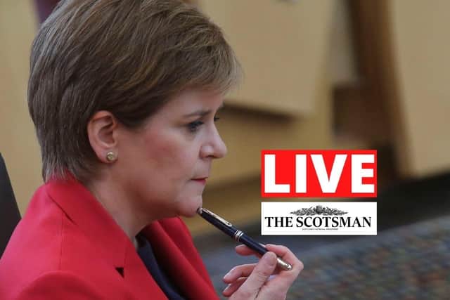 Live coverage of the latest Scottish Government coronavirus announcement.