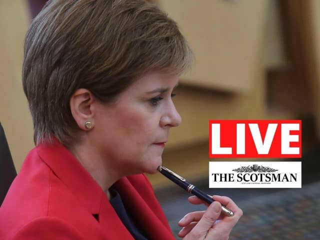 Live coverage of the latest Scottish Government coronavirus announcement.