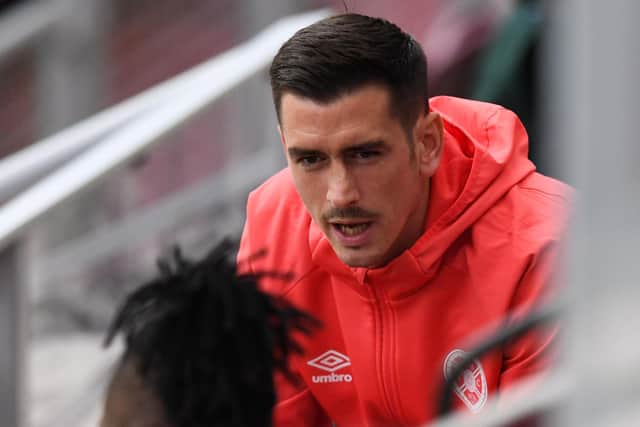 Jamie Walker has yet to start a Hearts game this season.