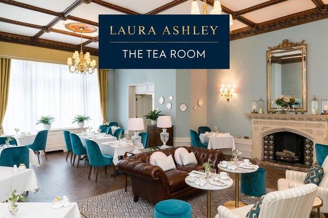The Laura Ashley tearoom at Kenwood Hall Hotel is a very elegant destination in which to enjoy an afternoon tea. A full afternoon tea comes in at £23 with staples of sandwiches, scones with a choice of preserves and tea and coffee. To complete the afternoon tea, diners are asked to choose between an assortment of sweet pastries or savoury treats such as a black pudding Scotch egg and a raised pork pie with Yorkshire piccalilli. You can also upgrade with a glass of prosecco for £6 or a glass of champagne for £9.