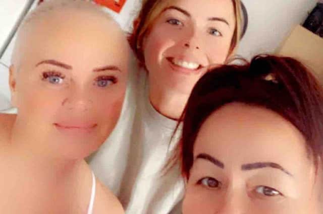 Lisa Findlay's friends have come together to help during her cancer battle.