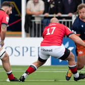 Pierre Schoeman enjoys playing on Edinburgh's new artificial pitch which makes for a faster game. Picture: Ross Parker/SNS